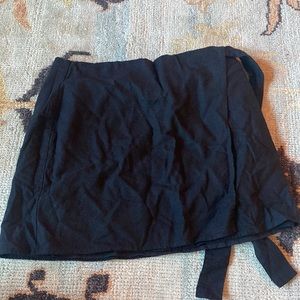 forever 21 skirt size large black